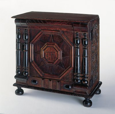 The Joseph and Bathsheba Pope Carved and Applied Valuables Cabinet, Salem, Massachusetts by James Symonds