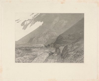 Penmaen Maur, Caernarvonshire by James T. Willmore
