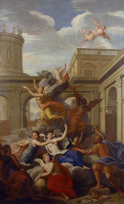 The Muses Escaping Violation from King Pyreneus by James Thornhill