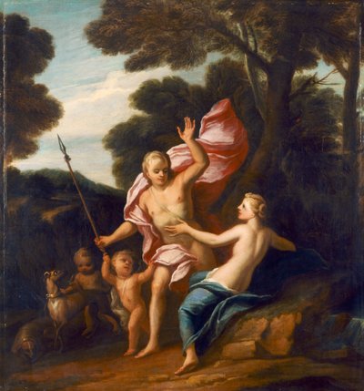 Venus and Adonis c.1705 by James Thornhill