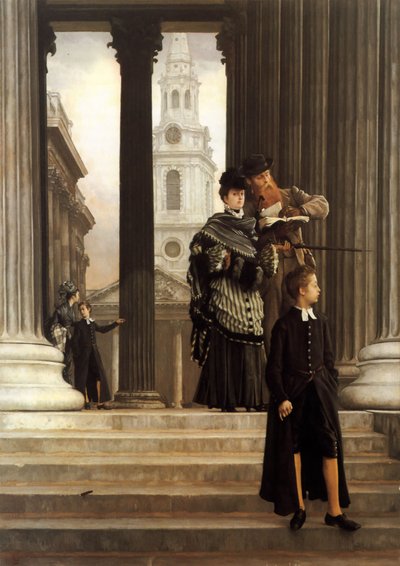 London Visitors by James Jacques Joseph Tissot