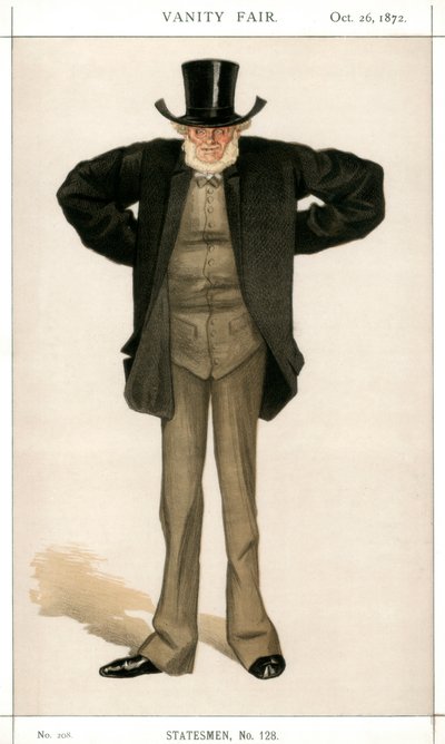 Newcastle on Tyne, Joseph Cowen, British Politician by James Jacques Joseph Tissot