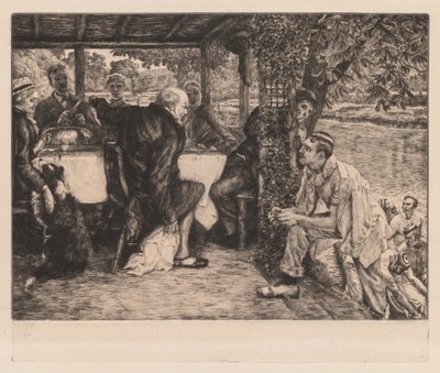 The Prodigal Son: The Fatted Calf by James Tissot