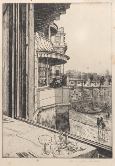 Trafalgar Tavern, Greenwich, 1878 by James Tissot