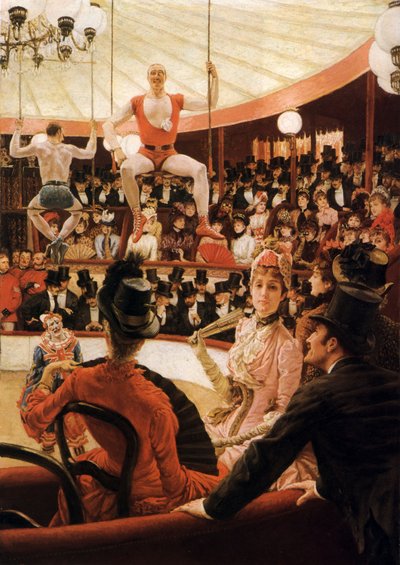 Women of Paris: The Circus Lover by James Tissot