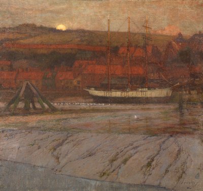 Low Tide on the Esk, near Whitby by James Valentine Jelley