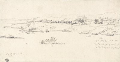 Coastal Village with Fishing Boats by James Ward