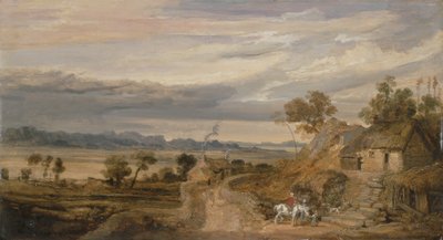 Landscape with Cottages by James Ward