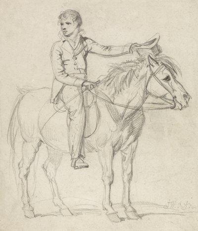 Lord Stanhope as a Boy Riding a Pony by James Ward