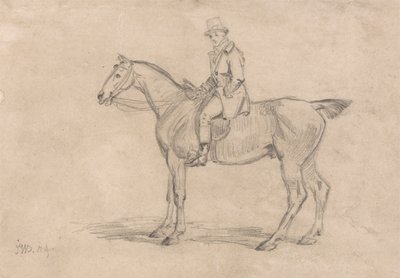 Ralph John Lambton on His Hunter, 