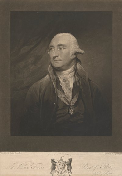 Sir William Forbes, 6th Baronet of Monymusk and Pitsligo by James Ward