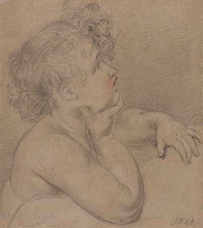 Study from Nature, One of the Children of Charity for the Large Picture of the Waterloo Allegory by James Ward