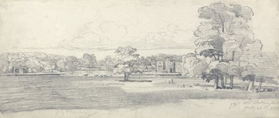 The Old Hall, Tabley, Surrounded by Parkland by James Ward
