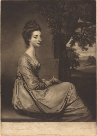 Jemima Countess Cornwallis by James Watson after Sir Joshua Reynolds
