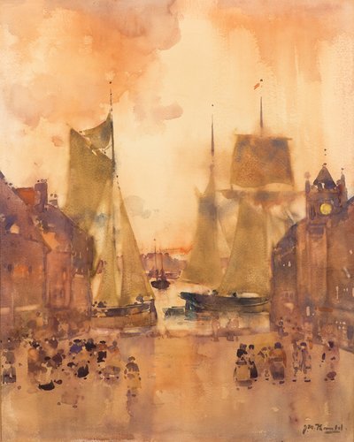 In Harbour by James Watterston Herald