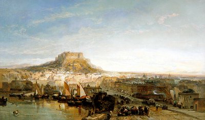 View of Cartagena, East Coast of Spain by James Webb
