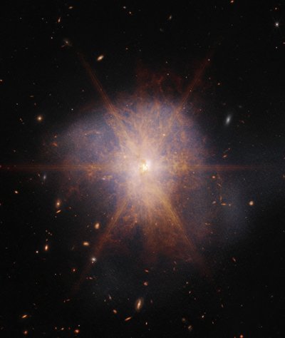 Arp 220 by James Webb Space Telescope (NASA)