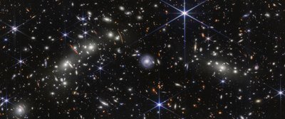 Bullet Cluster by James Webb Space Telescope (NASA)