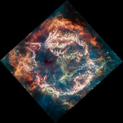 Cassiopeia A by James Webb Space Telescope (NASA)