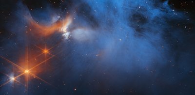 Chamaeleon I Molecular Cloud by James Webb Space Telescope (NASA)