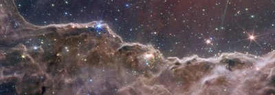 Cosmic Cliffs in the Carina Nebula (Composite Image) by James Webb Space Telescope (NASA)