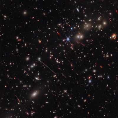 El Gordo (NIRCam Image) by James Webb Space Telescope (NASA)