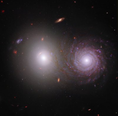 Interacting Galaxies VV 191 by James Webb Space Telescope (NASA)