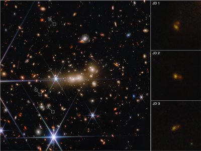 MACS0647 by James Webb Space Telescope (NASA)