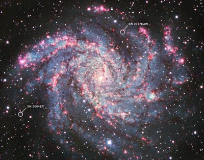 NGC 6946 by James Webb Space Telescope (NASA)