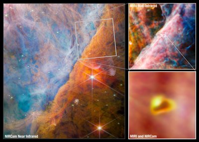 Orion Bar Collage by James Webb Space Telescope (NASA)