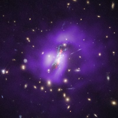 Phoenix Cluster by James Webb Space Telescope (NASA)