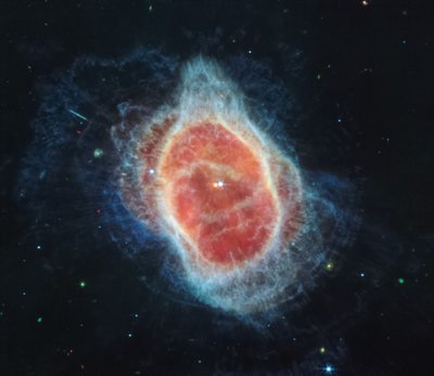 Southern Ring Nebula by James Webb Space Telescope (NASA)