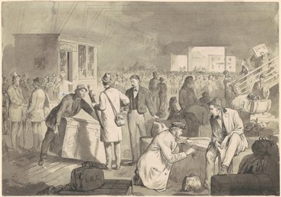 Customs Shed by James Wells Champney