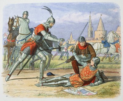 Capture of Joan of Arc, Compiegne, France, 1430 by James William Edmund Doyle