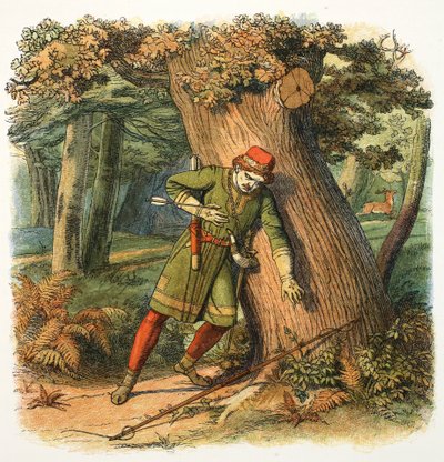 Death of William II of England, 1100 by James William Edmund Doyle