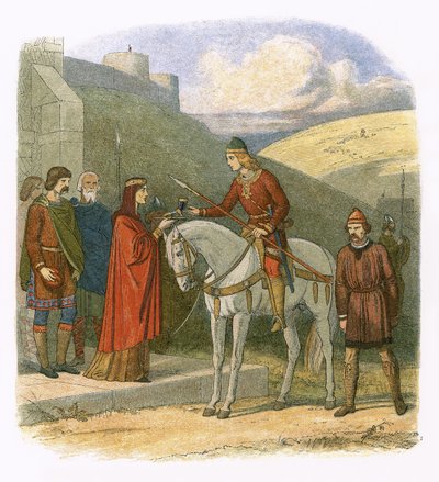 Edward murdered at Corfe by James William Edmund Doyle