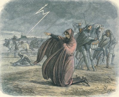 Edward Vows That He Will Make Peace, 1360 by James William Edmund Doyle