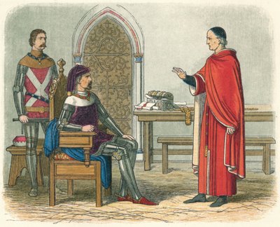Gascoigne Refuses to Sentence a Prelate or Peer, 1405 by James William Edmund Doyle