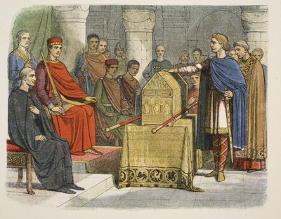 Harold II Swears Fidelity to Duke William of Normandy by James William Edmund Doyle