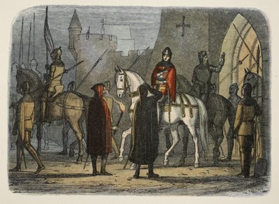 Henry V marches out against the Lollards, from A Chronicle of England BC 55 to AD 1485, pub. London, 1863 by James William Edmund Doyle