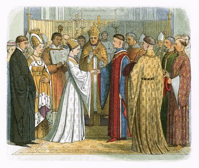 Marriage of King Henry V and Katherine of France by James William Edmund Doyle