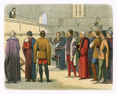 Richard invited to assume the crown by James William Edmund Doyle