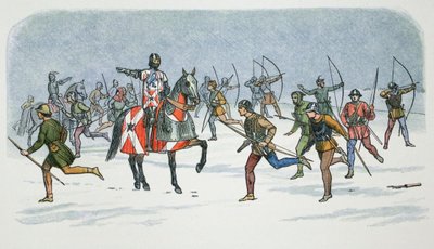 Strategem of Lord Fauconberg at the Battle of Towton, Yorkshire, 1461 by James William Edmund Doyle