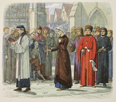 The Duchess of Gloucester does penance by James William Edmund Doyle