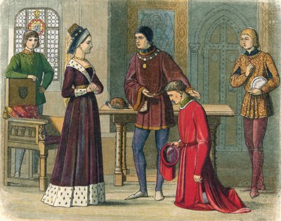 The Earl of Warwick submits to Queen Margaret, 1470 by James William Edmund Doyle