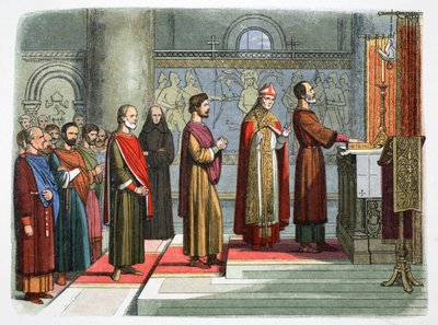 The Barons Swear to Achieve Their Liberties by James William Edmund Doyle