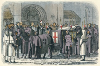 The body of Richard brought to St. Paul