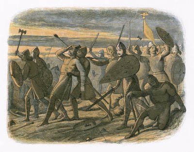 The Death of Harold at the Battle of Hastings by James William Edmund Doyle