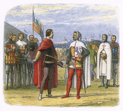 The Prince Extorts an Amnesty from Pedro the Cruel by James William Edmund Doyle