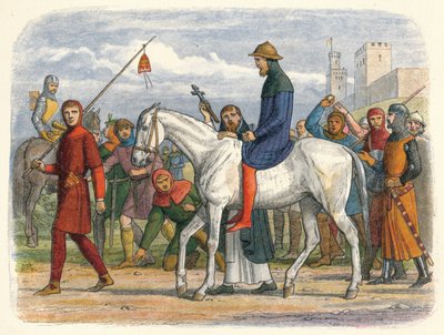 Thomas, Earl of Lancaster, Led to Execution, 1322, 1864 by James William Edmund Doyle